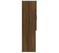 ""Solde 2026""Organisateur de salle de bain,buanderie Chêne marron - Meuble pour machine à laver Chêne marron 70,5x25,5x90cm 22 Kg 467