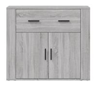(SOLDE d'été) Placard/Buffet bas - Décor salon - Sonoma gris 80 x 33 x 70 cm Bois d'ingénierie *aspect pratique3919062