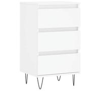 SOLDE D'HIVER®Buffet de Cuisine KENNETH - ENFILADE - Armoire Bas vitrine blanc 40x35x70cm - Bois d’ingénierie - 712747