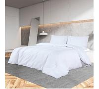 Solde - Mobilier Ensemble de housse de couette Blanc 220x240 cm Microfibre DECO JA3815810