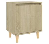 ""SOLDES d'Automne""Table de chevet ,Meuble De Chambre - Commode avec pieds en bois Chêne sonoma 40x30x50 cm - HOMEFR3891