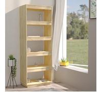 (SOLDES DEC)Bibliothèque - vidaXL - Meuble Étagère - support livres -/Séparateur de pièce 60x35x167 cm pin massif 01_3248433