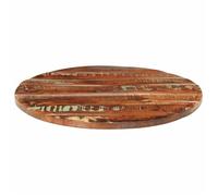 (SOLDES DEC)Dessus DE Meuble - vidaXL - Structure robuste - Plateau de table Ø 80x2,5 cm rond bois massif de récupération