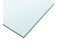 (SOLDES DEC)Dessus DE Meuble - vidaXL - Structure robuste - Plateau de table Transparent 60x60 cm Verre trempé 01_4322350