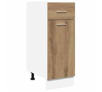 ""Soldes Flottants""Armoire à tiroirs 1 PCS - Cabinet/Meuble bas de cuisine - ""Lyon"" Chêne artisanal 30x46x81,5cm Bois d'ingénierie 70