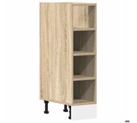 ""Soldes Flottants""Armoire basse pour cuisine 1 PCS - Cabinet/Meuble bas de cuisine - ""Riga"" chêne sonoma 20x44,5x81,5cm 7462488