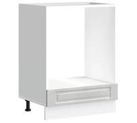 ""Soldes Flottants""Armoire de four 1 PCS - Cabinet/Meuble bas de cuisine - Porto gris béton bois d'ingénierie 5256207