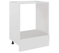 ""Soldes Flottants""Meuble de four 1 PCS - Cabinet/Meuble bas de cuisine - ""Riga"" blanc 60 x 46 x 81,5 cm en bois d'ingénierie 2319924