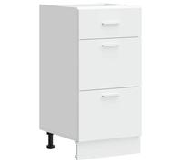 ""Soldes Flottants""Support pour cuisine 1 PCS - Cabinet/Meuble bas de cuisine - ""Lyon"" Blanc 40x46x81,5cm Bois d'ingénierie 3293053