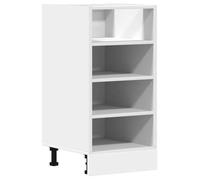 ""Soldes Flottants""Support pour cuisine 1 PCS - Cabinet/Meuble bas de cuisine - ""Riga"" Blanc 40 x 44,5 x 81,5 cm Bois d'ingénierie 83