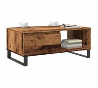 (SOLDES Janvier）Table basse - Petite table Centre - Table latérale - vieux bois 90x50x36,5 cm bois d'ingénierie 03_35179981