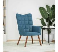 (SOLDES JUILLET)Fauteuil Relax/Chaise de relaxation - CLOUD - Salon & Chambre, Bleu Velours FR14016820