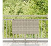 ""Soldes Moment""Table de repas(1 pc) - YUYUE - Table de jardin - Montage Facile - pliante gris clair 90x51x75cm polyrotin M0_50481651