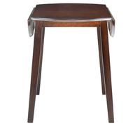 ""Soldes Moment""Table de repas(1 pc) - YUYUE - Table de salle à manger - ronde à abattant MDF Marron - Montage Facile M0_24103823