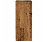""Soldes Printemps"" Armoire de salle de bain - SOLOMOON - Meuble wc - vieux bois 60x33x80 cm bois ingénierie SSS2079