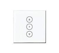 SOLE HOME ZigBee Interrupteur de rideau intelligent motorisé pour volets roulants, télécommande et minuterie, compatible avec Alexa Google Home, ZigBee Hub requis
