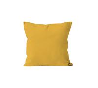 Soleil d'ocre, Alix Coussin déhoussable Polyester Jaune radieux 60x60 cm