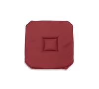 Dessus de chaise gobelin 40x40X3 cm ALIX rouge, par Soleil d'ocre
