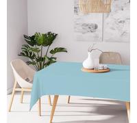 Soleil d'ocre, Alix Nappe 140x240 cm, Bleu Glacier, Polyester déperlant