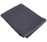 Soleil d'Ocre - Nappe ALIX anti-tâches polyester Gris 140x240 cm