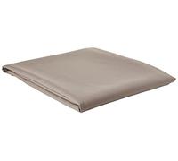 Soleil d'ocre, Alix Nappe Rectangle Anti-tâches, Polyester, Moka, 140x300 cm