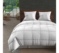 Soleil d'ocre, Couette Confort, Polyester, Blanc, 220x240 cm