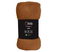 Couverture Flanelle 180x220 Cm Calin Terra, Par Soleil D'ocre