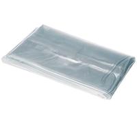 Soleil d'ocre, Cristal Nappe rectangle transparente, PVC, 100 microns, 140x300 cm