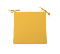 Dessus de chaise 40x40x3 cm ALIX jaune radieux, par Soleil d'ocre