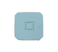 Soleil d'ocre, Dessus de Chaise Gobelin 40X40X3 cm Alix Bleu Glacier