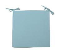 Soleil d'ocre, Dessus de Chaise Outdoor imperméabilisé 40x40x5 cm Alix Bleu Glacier