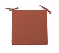 Soleil d'ocre, Dessus de Chaise Outdoor imperméabilisé 40x40x5 cm Alix Corail