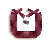 Soleil d'ocre, Dessus de Chaise Pur Coton 40x40x5 cm Love Rouge