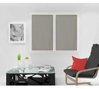 Paire de brise bise 90x120 cm DOLLY taupe