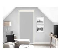 Soleil d'Ocre Brise-bise DOLLY 70 x 200 cm gris clair