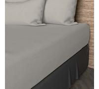 Soleil d'ocre, Drap Housse, Coton 57 Fils, Lin, 180x200 cm