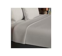 Soleil d'ocre, Drap Plat en Coton 57 Fils 260x300 cm UNI Lin, par Soleil d'ocre