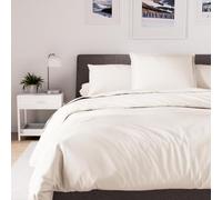 Housse De Couette En Polycoton 240x220 Cm Percale Lin, Par Soleil D'ocre