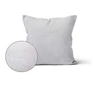 Soleil d'ocre Housse de Coussin 40x40 cm Bella Blanc