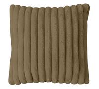Housse de coussin flanelle 60x60 cm HIMALAYA camel, par Soleil d'ocre
