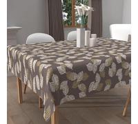 Soleil d'ocre, Nappe imprimée Anti-tâches carrée 180x180 cm Ceres