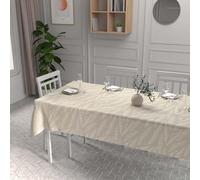 Nappe imprimée anti-tâches rectangle 140X240 cm LUMINIS, par Soleil d'Ocre