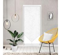 Soleil d'ocre, Osaka Voile Porte fenêtre, Polyester, Blanc, 70x200 cm