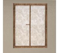 Paire de brise bise 60x160 cm CELIA taupe, par Soleil d'Ocre