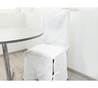 Soleil d'ocre, Panama Housse de Chaise Coton Blanc