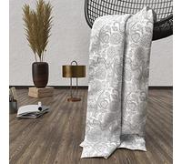 Soleil d'ocre Plaid Polaire en Microfibre 120x160 cm Black Dress