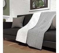 Soleil d'ocre Plaid Polaire Microfibre doublé Sherpa 120X160 cm Victoria
