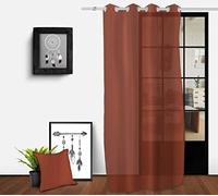 Voilages Soleil D'Ocre SPIRIT Orange 135x250 cm