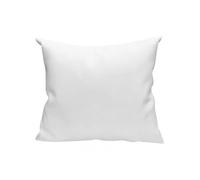 Soleil d'ocre, Taie d'oreiller en Polycoton 63x63 cm Percale Blanc, Idéale Location saisonnière et
