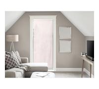 Soleil d'ocre Voile pour Porte fenêtre en Coton 90x200 cm Panama Rose